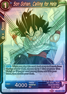 Son Gohan, Calling for Help - BT8-028 - Common (FOIL) available at 401 Games Canada