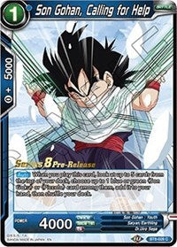 Son Gohan, Calling for Help - BT8-028 - Promo (Series 8 Pre-Release) available at 401 Games Canada