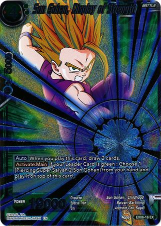 Son Gohan, Display of Strength - EX06-16 - Expansion Rare (Foil) available at 401 Games Canada