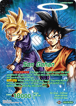 Son Gohan // Father-Son Kamehameha Goku & Gohan Return - BT9-128 - Reboot Leader Rare available at 401 Games Canada