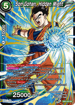 Son Gohan, Hidden Might - DB3-055 - Super Rare available at 401 Games Canada