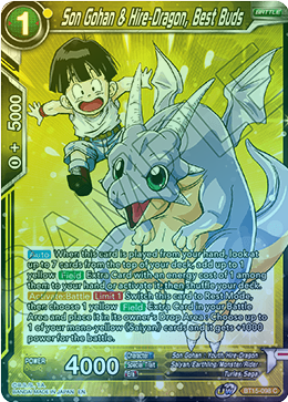 Son Gohan & Hire-Dragon, Best Buds - BT15-098 - Common (FOIL) available at 401 Games Canada