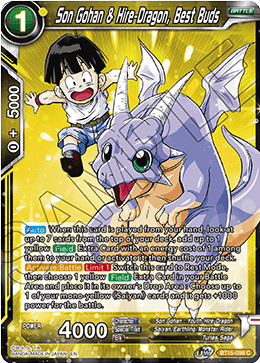 Son Gohan & Hire-Dragon, Best Buds - BT15-098 - Common available at 401 Games Canada