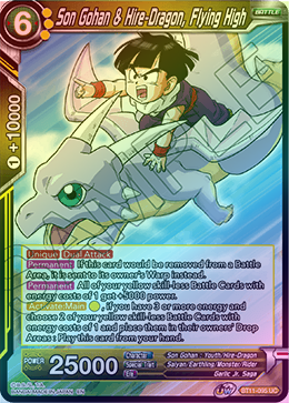 Son Gohan & Hire-Dragon, Flying High - BT11-095 - Uncommon (FOIL) available at 401 Games Canada