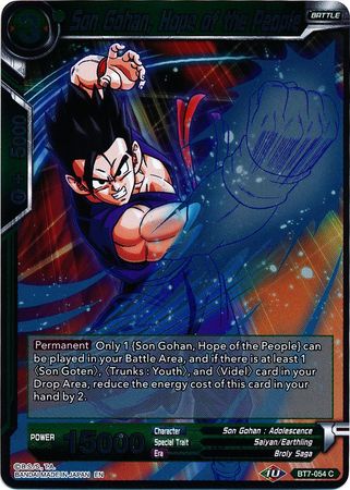 Son Gohan, Hope of the People - BT7-054 - Common (FOIL) available at 401 Games Canada