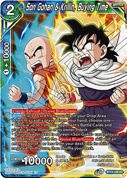 Son Gohan & Krillin, Buying Time - BT14-148 - Uncommon available at 401 Games Canada