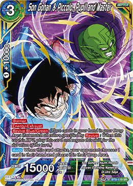 Son Gohan & Piccolo, Pupil and Master - BT8-119 - Super Rare available at 401 Games Canada