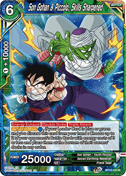 Son Gohan & Piccolo, Skills Sharpened - BT10-147 - Rare (FOIL) (Reprint) available at 401 Games Canada