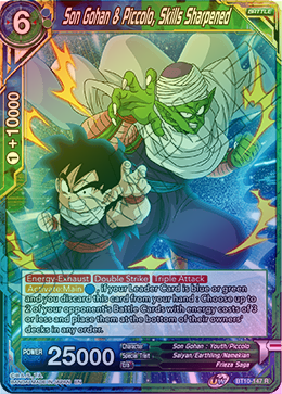 Son Gohan & Piccolo, Skills Sharpened - BT10-147 - Rare (FOIL) available at 401 Games Canada