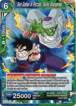 Son Gohan & Piccolo, Skills Sharpened - BT10-147 - Rare available at 401 Games Canada