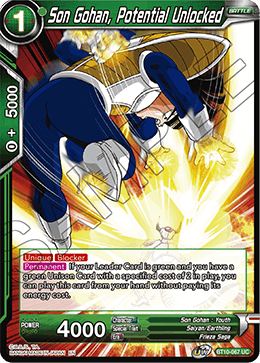 Son Gohan, Potential Unlocked - BT10-067 - Uncommon (Reprint) available at 401 Games Canada