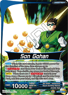 Son Gohan // Righteous Heart Son Gohan - BT5-026 - Uncommon available at 401 Games Canada