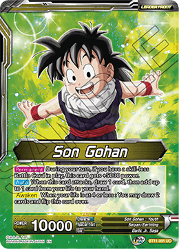 Son Gohan // Son Gohan & Hire-Dragon, Boundless Friendship - BT11-091 - Uncommon available at 401 Games Canada