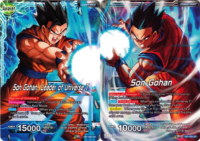 Son Gohan // Son Gohan, Leader of Universe 7 - TB1-025 - Uncommon (Foil) available at 401 Games Canada