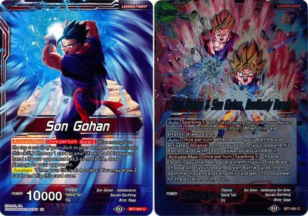 Son Gohan // Son Gohan & Son Goten, Brotherly Bonds - BT7-001 - Common (FOIL) available at 401 Games Canada