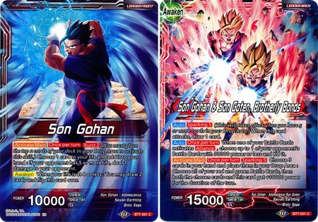 Son Gohan // Son Gohan & Son Goten, Brotherly Bonds - BT7-001 - Common available at 401 Games Canada