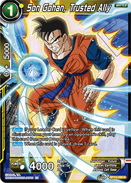 Son Gohan, Trusted Ally - BT13-098 - Rare (FOIL) available at 401 Games Canada