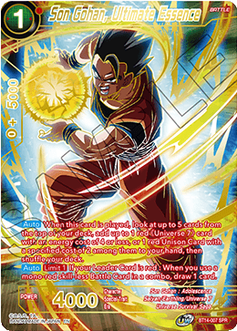 Son Gohan, Ultimate Essence - BT14-007 - Special Rare (SPR) available at 401 Games Canada