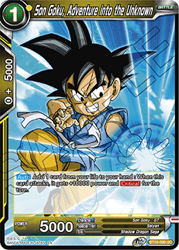 Son Goku, Adventure into the Unknown - BT10-099 - Uncommon (FOIL) (Reprint) available at 401 Games Canada