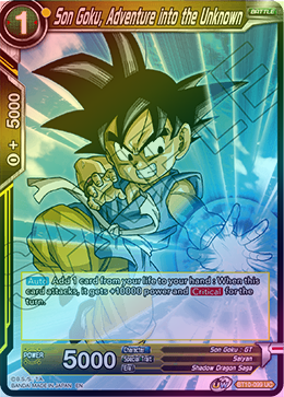 Son Goku, Adventure into the Unknown - BT10-099 - Uncommon (FOIL) available at 401 Games Canada