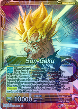 Son Goku - BT14-091 - Uncommon (FOIL) available at 401 Games Canada