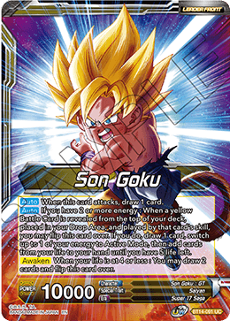 Son Goku - BT14-091 - Uncommon available at 401 Games Canada