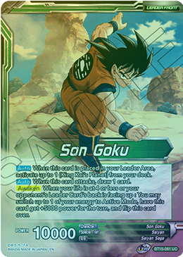 Son Goku - BT15-061 - Uncommon (FOIL) available at 401 Games Canada