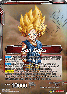 Son Goku - BT17-001 - Uncommon (Foil) available at 401 Games Canada