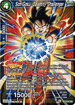 Son Goku, Calamity Challenger - BT14-037 - Super Rare available at 401 Games Canada