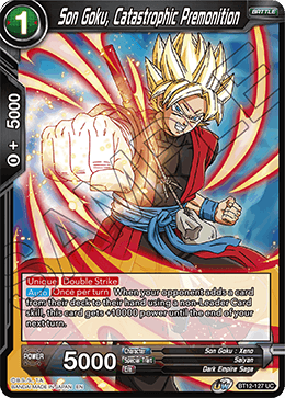 Son Goku, Catastrophic Premonition - BT12-127 - Uncommon available at 401 Games Canada