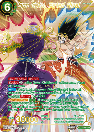 Son Goku, Fated Rival - BT18-069 - Special Rare available at 401 Games Canada