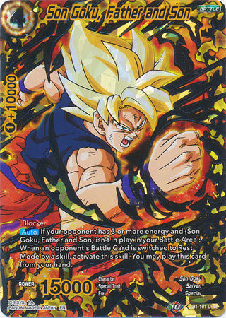 Son Goku, Father and Son - DB1-101 - Duo Power Rare available at 401 Games Canada