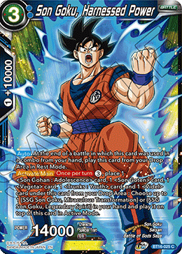 Son Goku, Harnessed Power - BT16-025 - Common (Foil) available at 401 Games Canada