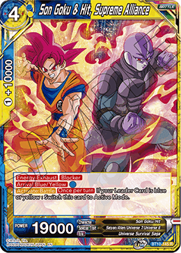 Son Goku & Hit, Supreme Alliance - BT10-145 - Rare available at 401 Games Canada