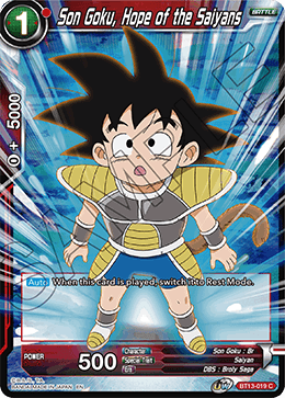 Son Goku, Hope of the Saiyans - BT13-019 - Common (FOIL) available at 401 Games Canada