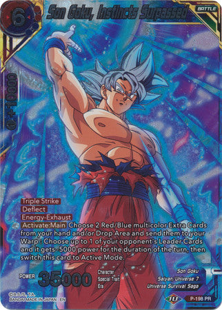 Son Goku, Instincts Surpassed - P-198 - Promo (Foil) available at 401 Games Canada