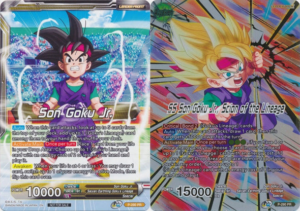 Son Goku Jr. // SS Son Goku Jr., Scion of the Lineage - P-290 - Promo (Gold Stamped) available at 401 Games Canada