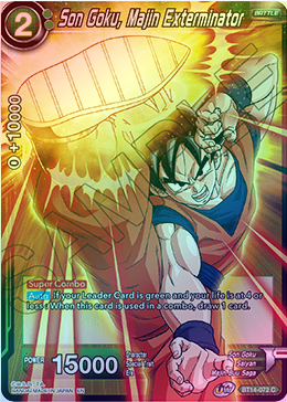 Son Goku, Majin Exterminator - BT14-072 - Common (FOIL) available at 401 Games Canada