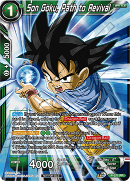 Son Goku, Path to Revival - P-371 - Promo available at 401 Games Canada