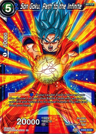 Son Goku, Path to the Infinite - EX06-08 - Expansion Rare available at 401 Games Canada