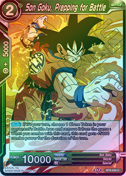 Son Goku, Prepping for Battle - BT8-046 - Common (FOIL) available at 401 Games Canada