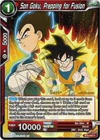 Son Goku, Prepping for Fusion - BT6-005 - Promo (Series 6 Pre-Release) available at 401 Games Canada