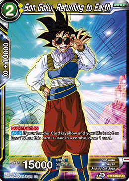 Son Goku, Returning to Earth - BT17-094 - Uncommon (Foil) available at 401 Games Canada