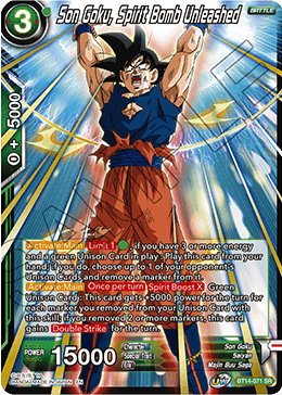 Son Goku, Spirit Bomb Unleashed - BT14-071 - Super Rare available at 401 Games Canada