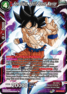 Son Goku, Spirit Boost Warrior - SD15-03 - Starter Rare available at 401 Games Canada