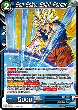 Son Goku, Spirit Forger - BT6-030 - Common (FOIL) available at 401 Games Canada