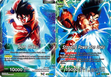 Son Goku // Stopping Power Son Goku - TB2-034 - Uncommon available at 401 Games Canada