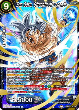 Son Goku, Strength of Legends - DB2-131 - Super Rare available at 401 Games Canada