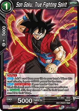 Son Goku, True Fighting Spirit - BT12-128 - Common available at 401 Games Canada