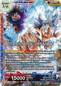 Son Goku // Ultra Instinct Son Goku, Limits Surpassed - BT9-100 - Uncommon (FOIL) available at 401 Games Canada